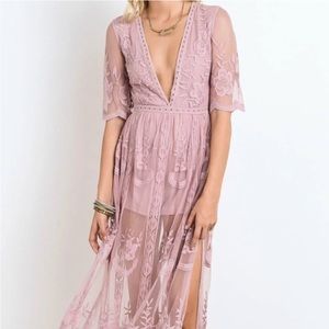 Wishlist Apparel Blush Pink Romper